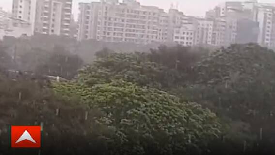 હવામાન વિભાગની આગાહી વચ્ચે સુરતના આ વિસ્તારમાં વરસ્યો વરસાદ, જુઓ વીડિયો