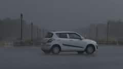 Delhi - NCR में मौसम ने ली करवट, तेज आंधी के साथ हो रही है बारिश | Breaking News