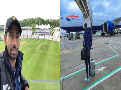 Team India lands in England ahead of much-awaited final vs New Zealand WTC Final: ‛வந்துட்டோம்ன்னு சொல்லு’ - இங்கிலாந்தில் கெத்தா இறங்கிய இந்திய அணி!