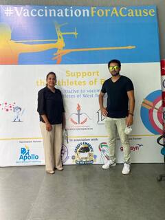 Sports players on Vaccination: রাহুল-দোলার উদ্যোগে খেলাধুলোর সঙ্গে যুক্তদের টিকাকরণ
