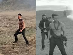तेज़ हवा के कारण फिल्म के इस सीन में सीधे भी खड़े नहीं हो पा रहे थे Tiger Shroff, देखें वीडियो