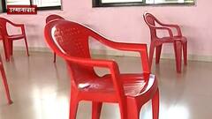 Osmanabad Vaccination :उस्मानाबादमध्ये लसीकरण केंद्रावरील गर्दी ओसरली,बसण्यासाठी टाकलेले मंडपही ओसाड