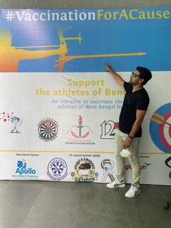 Sports players on Vaccination: রাহুল-দোলার উদ্যোগে খেলাধুলোর সঙ্গে যুক্তদের টিকাকরণ