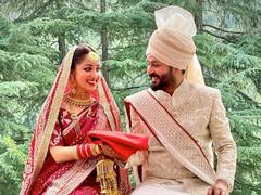 Yami Gautam Wedding First Photo: अभिनेत्री यामी गौतम अडकली विवाहबंधनात