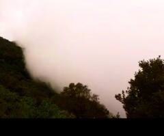 In Pics : आंबोलीतील अद्भूत सौंदर्य; नभात सप्तरंगी छटा, घाटातील दरीत ढगांची चादर