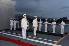 INS Sandhayak Decommissioned: চার দশক পর অবসর দেশের প্রাচীনতম হাইড্রোগ্রাফিক সার্ভে ভেসেল আইএনএস সন্ধ্যায়ক-এর