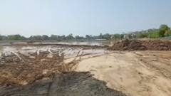 અમદાવાદમાં વૃક્ષારોપણ કાર્યક્રમ રદ્દ, સ્થળે વરસાદી પાણી ભરાયા