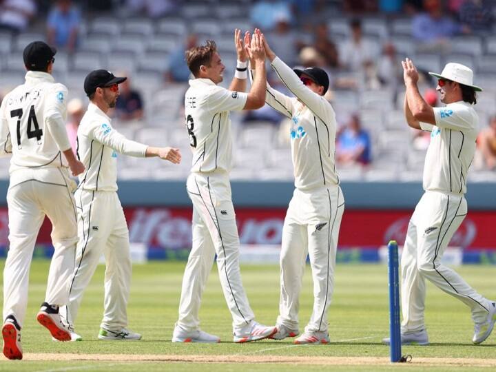 ENG Vs NZ, 1st Test Day 4 Score card Kiwi taken 165 runs important lead and 8 wicket in hand ENG Vs NZ: बेहद मजबूत स्थिति में पहुंचा न्यूजीलैंड, साउदी ने इंग्लैंड के बल्लेबाजों पर बरपाया कहर