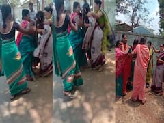 महिला ग्रामसेवक आणि सरपंच रस्त्यात भिडल्या, फ्री स्टाईल हाणामारीचा व्हिडीओ व्हायरल! भंडाऱ्यातील घटना