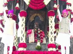 Shivrajyabhishek Din 2021 :  जीव वाहतो जीव लावतो, जीव रक्षितो ऐसा राजा; रायगडावर शिवराज्याभिषेक सोहळा संपन्न