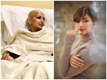 Actor sonali bendre message on cancer survivor day Cancer Survivor day : கேன்சர் என் வாழ்க்கையின் போக்கை முடிவுசெய்ய விடமாட்டேன் – சோனாலி பெந்த்ரே