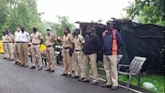 Shivrajyabhishek Din 2021 : कोरोनाच्या सावटात शिवराज्याभिषेक सोहळा; रायगडावर पोलिसांचा फौजफाटा तैनात