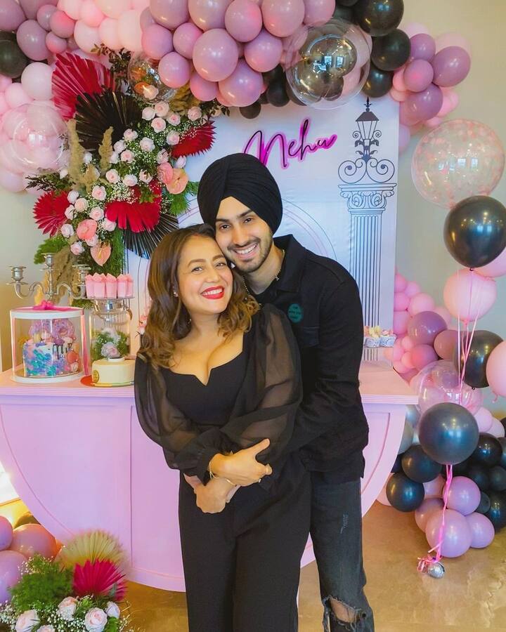 While sharing the pictures, Rohanpreet wrote, “Your First Birthday with Me.. I wish I could give you much more.. Anyway.. Happiest Birthday My Life!! My Queen @nehakakkar”. (Image courtesy - @rohanpreetsingh/Instagram)