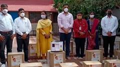 सोलापूरमध्ये स्व.कलावती जगन्नाथ डोळस ट्रस्टकडून शासकीय रुग्णालयांना 20 ऑक्सिजन कॉन्सन्ट्रेटरची मदत