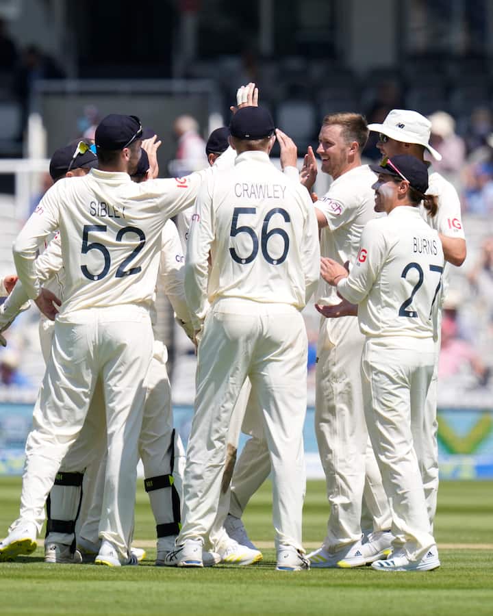 England's star opener Dom Sibley's hard-fought fifty and his half-century partnership with captain Joe Root helped England end Eng vs NZ 1st Test in a draw on the fifth and final day on Sunday at the iconic Lord's cricket stadium. Pic Courtesy: PTI
