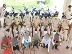 बिहार: अंतरराज्यीय बाइक चोर गिरोह के छह सदस्य गिरफ्तार, चोरी की कई बाइक बरामद