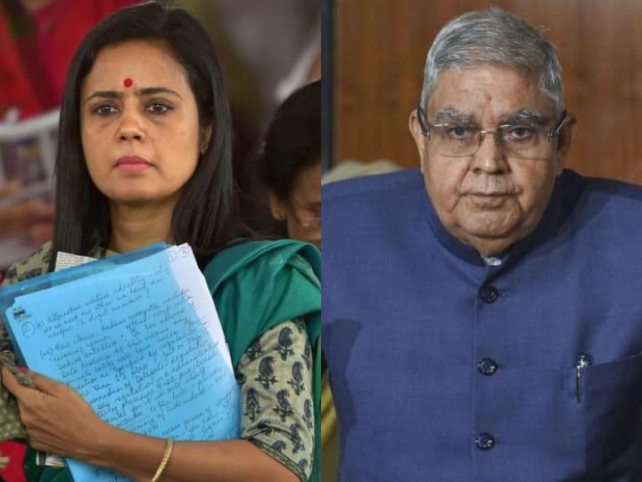 West Bengal Jagdeep Dhankhar Twitter Feud With TMC MP Mahua Moitra After She Alleges Him Of Nepotism Mahua Moitra Alleges 'Uncle Ji' Dhankhar Appointed Kin At Raj Bhavan; WB Governor Responds