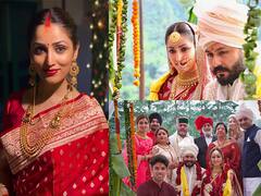 In Pics : विवाहसोहळ्याच्या निमित्तानं पाहा नववधू यामी गौतम आणि तिच्या कुटुंबाची झलक