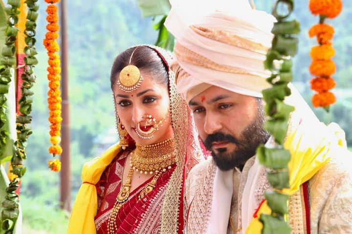 यामीनं या निमित्तानं तिच्या जीवनातील एका नव्या प्रवासाची सुरुवात केली. . (छाया सौजन्य- यामी गौतम / इन्स्टाग्राम)