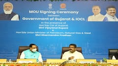 IOCL અને ગુજરાત સરકાર વચ્ચે કેન્દ્રીય પેટ્રોલિયમ મંત્રી અને CM રૂપાણીની હાજરીમાં થશે MOU