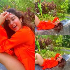 PHOTO : जान्हवी कपूरच्या हॉट अदा; स्माईलवर चाहते फिदा