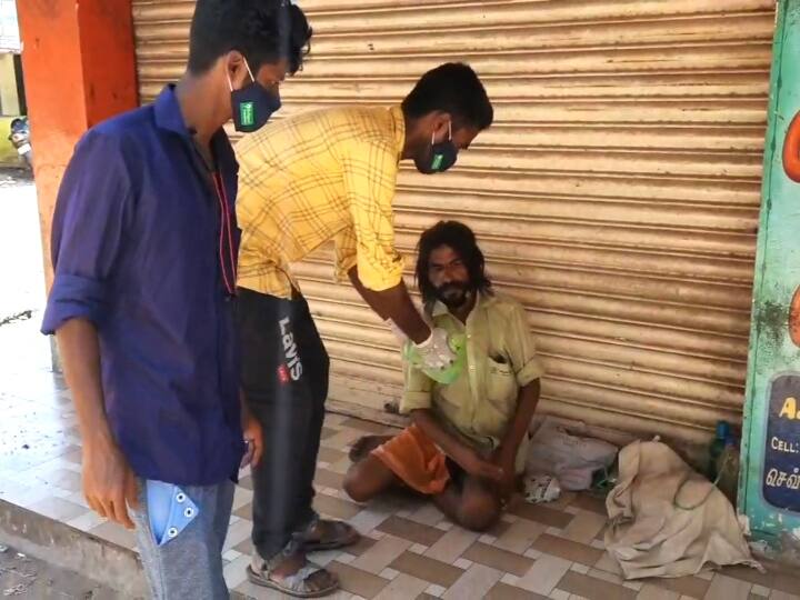 mayiladuthurai Helping farmer தனக்கு கிடைப்பதை பகிர்ந்து இயலாதவர்களுக்கு உணவளிக்கும் கூலித்தொழிலாளி