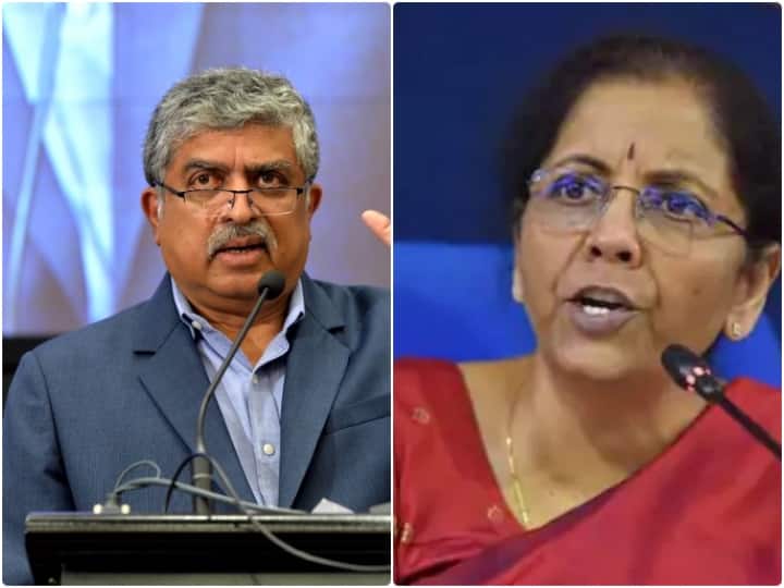 Union Finance Minister Nirmala Sitharaman Flags Glitches on new Tax Site Tags Nandan Nilekani इनकम टैक्स की नई वेबसाइट में कई खामियां, निर्मला ने इन्फोसिस और नंदन नीलेकणि से कहा- 'आयकरदाताओं को ना करें निराश'
