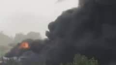 Greater Noida की केमिकल फैक्ट्री में लगी भीषण आग