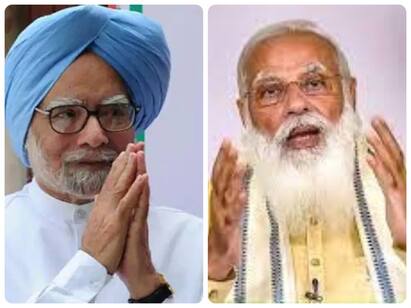 मौजूदा सरकार के सात साल पूरे, जानें पीएम मोदी और मनमोहन सिंह के कार्यकाल में अंतर मौजूदा सरकार के सात साल पूरे, जानें पीएम मोदी और मनमोहन सिंह के कार्यकाल में अंतर