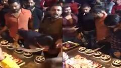 Surat: આ વિસ્તારમાં ફરી કોરોનાના નિયમોના ધજાગરા કરી જન્મદિવસની કરાઈ ઉજવણી,જુઓ વીડિયો