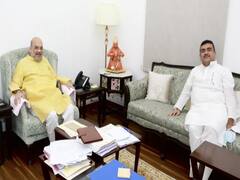 शुभेन्दु अधिकारी ने की गृह मंत्री अमित शाह से मुलाकात