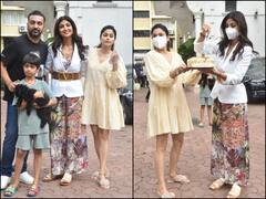 PICS: Shilpa Shetty's Birthday Celebration Was All About Family Love