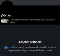 ਜੈਜ਼ੀ ਬੀ ਦਾ ਟਵਿਟਰ ਅਕਾਉਂਟ ਹੋਇਆ ਹੋਲਡ,ਕਿਸਾਨਾਂ ਬਾਰੇ ਤੇ 1984 ਬਾਰੇ ਜੈਜ਼ੀ ਨੇ ਕੀਤਾ ਸੀ ਟਵੀਟ