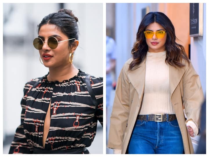 Actress Priyanka Chopra Jonas tinted sunglass collection is drool worthy see her 5 summer look Priyanka Chopra के पास है Sunglasses का शानदार कलेक्शन, देखें ये 5 तस्वीरें