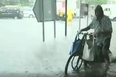 IN PICS | Waterlogged Roads; Railway Tracks Submerged As Monsoon Advances Over Maharashtra