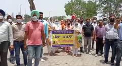 ਪਟਿਆਲਾ 'ਚ ਅਧਿਆਪਕਾਂ ਦਾ ਧਰਨਾ, ਭਾਰਤੀ ਕਿਸਾਨ ਯੂਨੀਅਨ ਉਗਰਾਹਾਂ ਨੇ ਵੀ ਦਿੱਤਾ ਸਾਥ