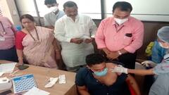 Navi Mumbai Vaccination : नवी मुंबई APMC मध्ये लसीकरण केंद्र, आमदार मंदा म्हात्रे यांचा पुढाकार