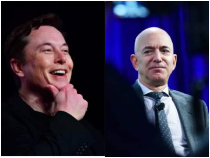 Elon Musk takes a jibe on Jeff Bezos, said do more work and less party Elon Musk ने Amazon के फाउंडर जेफ बेजोस पर ली चुटकी, कहा- पार्टी कम, काम ज्यादा करें