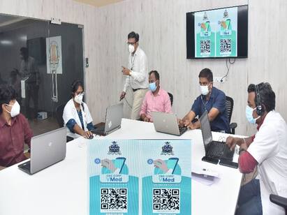 People with corona infections can consult a doctors at home கோவை : க்வாரண்டைன் மருத்துவ ஆலோசனை தேவையா? வீடியோ கால் சேவையை அறிவித்த மாநகராட்சி