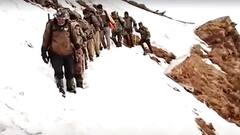 Joshimath: नंदादेवी नेशनल पार्क में वन्य विभाग की गश्त, बर्फऔर चट्टानी रास्तों से गुजरी टीम