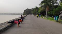 ਕੋਰੋਨਾ ਦੀ ਰਫ਼ਤਾਰ ਮੱਠੀ ਪੈਣ 'ਤੇ ਮੁੜ ਖੋਲੀ ਸੁਖਨਾ ਝੀਲ, ਦੇਖੋ ਇੰਝ ਲੱਗੀ ਰੌਣਕ