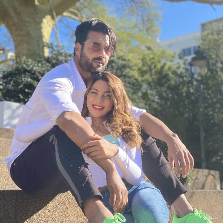 Nikki flashed her million dollar smile while posing for a photo. The caption for the post read,