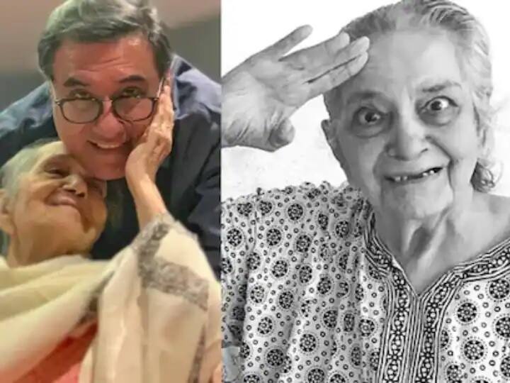 Boman Irani mother Jerbanu dies at the age of 94 actor wrote an emotional post बोमन इराणींची आई जेरबानू यांचे वयाच्या 94 व्या वर्षी निधन; अभिनेत्याची भावनिक पोस्ट