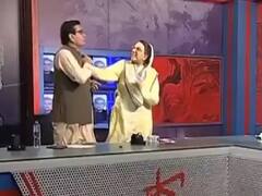 ਟੀਵੀ ਡਿਬੇਟ ਦੌਰਾਨ ਥੱਪੜੋ-ਥੱਪੜੀ ਹੋਏ ਸਿਆਸਤਦਾਨ 