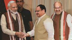 JP Nadda reaches to meet PM Narendra Modi