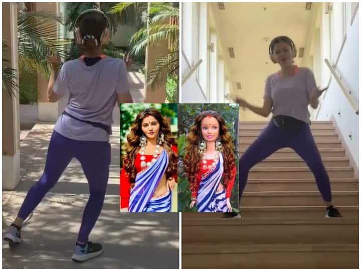 Bigg Boss 14 Winner Rubina Dilaik’s Happy Dance After a Good Workout Day Goes Viral! Bigg Boss Winner Rubina Dilaik’s Happy Dance After A Good Workout Day Goes Viral; Actress Gets A Doll Inspired By Her 'Shakti' Look!