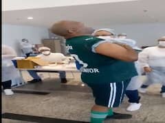 Brazil: इंजेक्शन के डर से बेहोश हुआ शख्स, कोविड वैक्सीन लगवाते समय का वीडियो वायरल