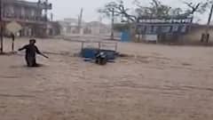 અમરેલીમાં વરસાદની ધમાકેદાર એન્ટ્રી, માર્ગો પર ભરાયા પાણી