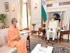 राष्ट्रपति रामनाथ कोविंद से मिले सीएम योगी आदित्यनाथ, दिल्ली में कर रहे हैं ताबड़तोड़ बैठकें