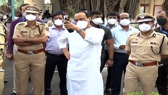 कामाच्या दर्जावरुन Ajit Pawar यांनी ठेकेदाराला खडसावलं, पुणे पोलीस आयुक्तांनाही सुनावलं